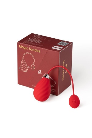 Игрушка виброяйцо SUNDAE (управление со смартфона)